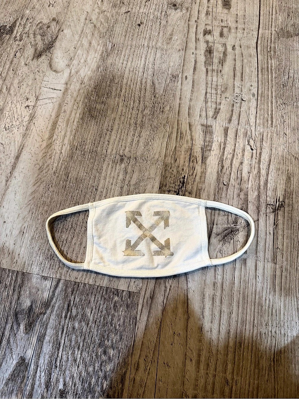 Off-White Tape Arrows Face Mask White